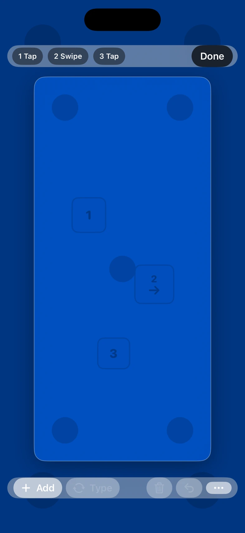 A blue VFX plate with tracking markers in the editor.
